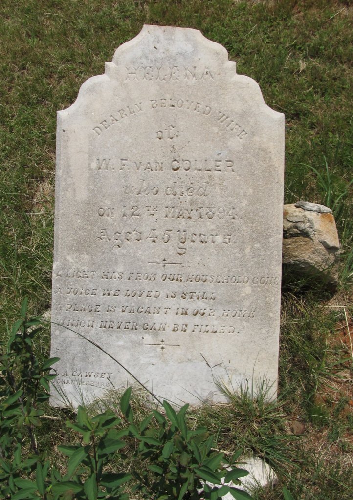 COLLER Helena, van -1894