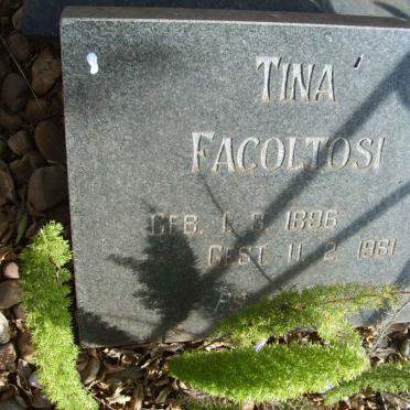 FACOLTOSI Tina 1896-1981