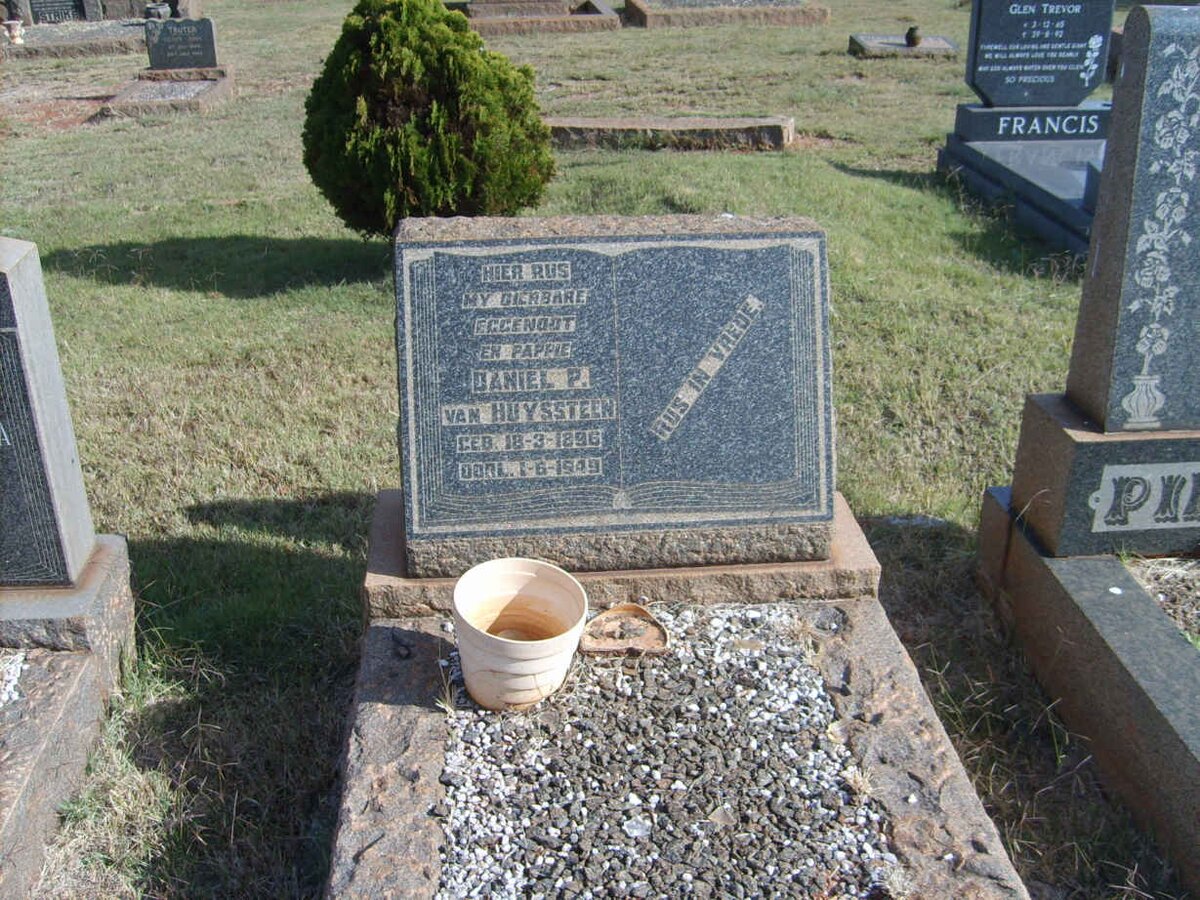 HUYSSTEEN Daniel P., van 1896-1949