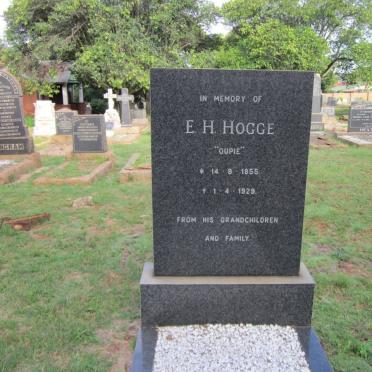 HOGGE E.H. 1855-1929