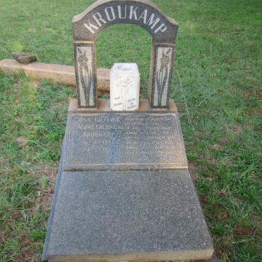 KROUKAMP Salome Fredricka 1946-