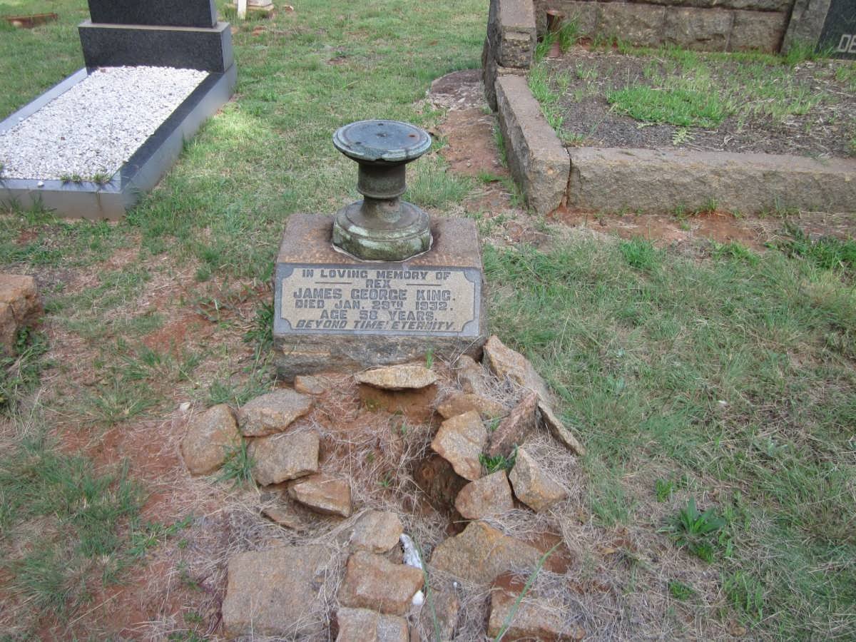 KING James George -1932