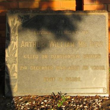 MCIVOR Arthur William -1948