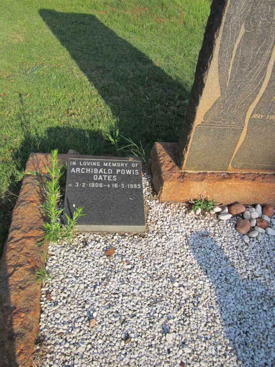 OATES Archibald Powis 1906-1985