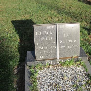 PUREN Jeremiah 1937-1993