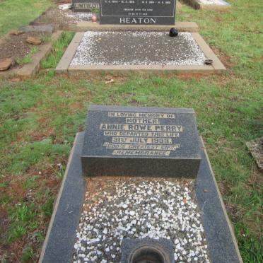 PERRY Annie Rowe -1933