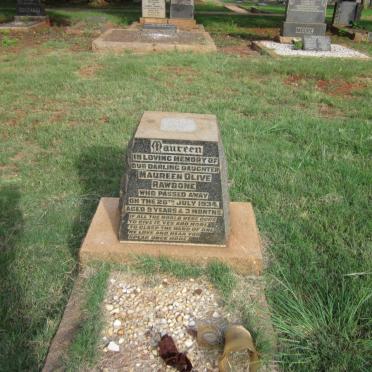 RAWBONE Maureen Olive -1934