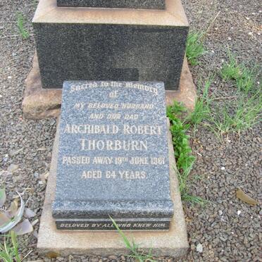 THORBURN Archibald Robert -1961