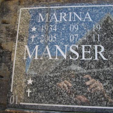 MANSER Marina 1934-2005
