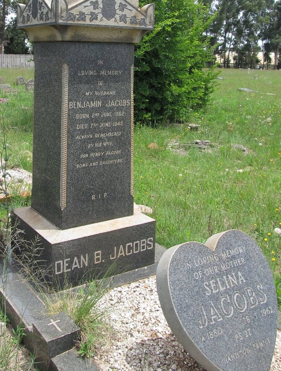 JACOBS Benjamin 1862-1943 :: JACOBS Selina 1880-1962