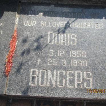 BONGERS Doris 1958-1990