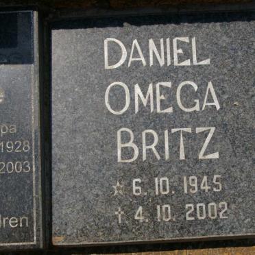 BRITZ Daniel Omega 1945-2002