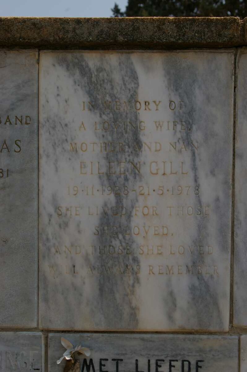 GILL Eileen 1928-1978