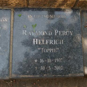 HELFRICH Raymond Percy 1937-2002