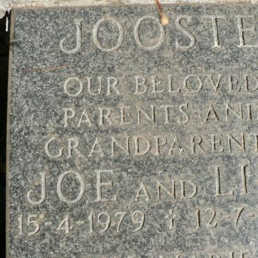 JOOSTE Joe -1979 &amp; Lily -1988