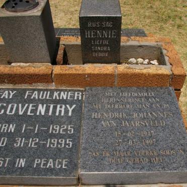 JAARSVELD Hendrik Johannes, van 1947-1997