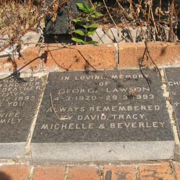 LAWSON George 1920-1993