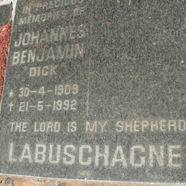 LABUSCHAGNE Johannes Benjamin 1909-1992