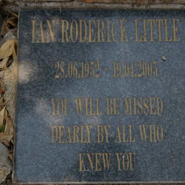LITTLE Ian Roderick 1952-2005