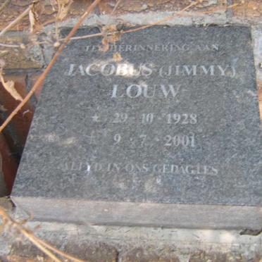 LOUW Jacobus 1928-2001