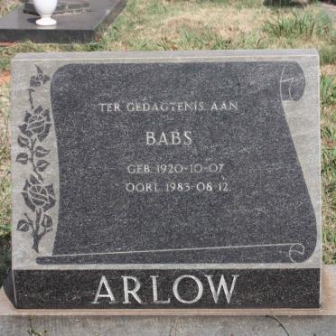 ARLOW Babs 1920-1983