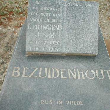 BEZUIDENHOUT Louwrens J.S.M. 1920-1987