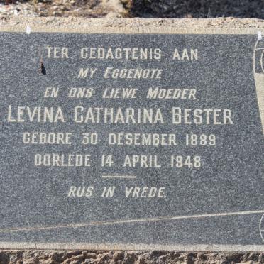BESTER Levina Catharina 1889-1948