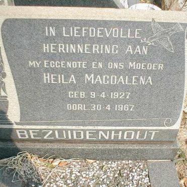BEZUIDENHOUT Heila Magdalena 1927-1967