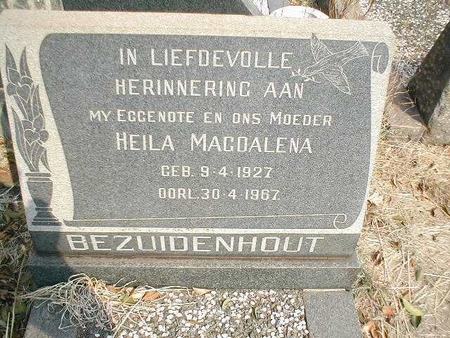 BEZUIDENHOUT Heila Magdalena 1927-1967