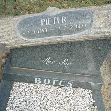 BOTES Pieter 1959-1977