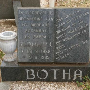 BOTHA Rudolph C. 1959-1985