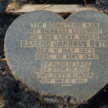 BOTHA Barend Jakobus 1875-1942