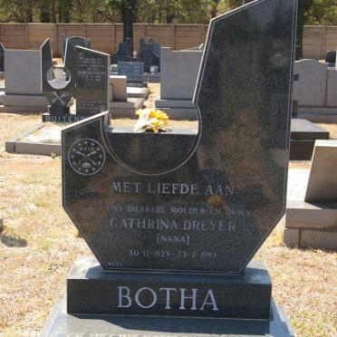 BOTHA Johannes Jacob 1903-1988 &amp; Cathrina DREYER 1923-1993