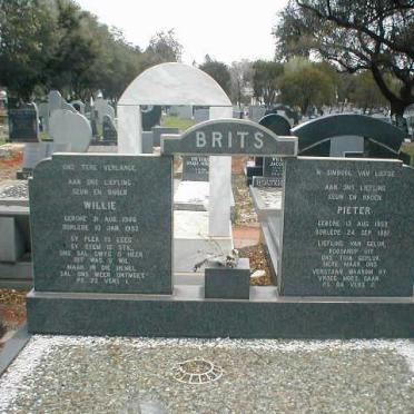BRITS Willie 1946-19?? :: BRITS Pieter 1959-19??