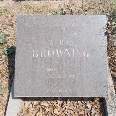BROWNING Alban 1911-1991