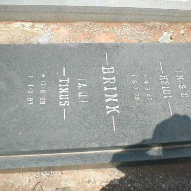 BRINK H.S.C. 1947-1979 :: BRINK A.J. 1969-1997