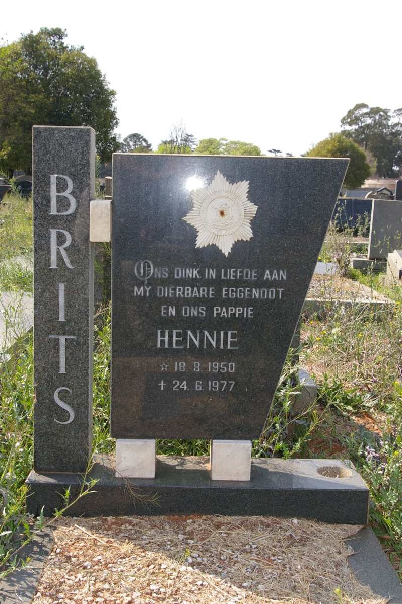 BRITS Hennie 1950-1977