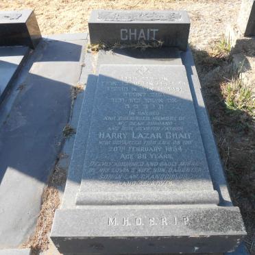 CHAIT Harry Lazar -1954