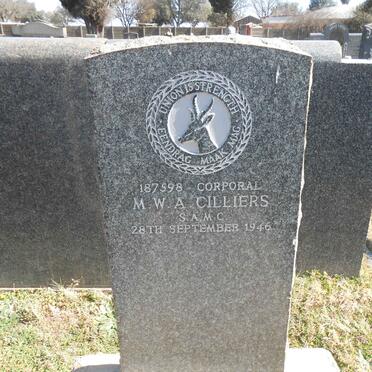 CILLIERS M.W.A. -1946