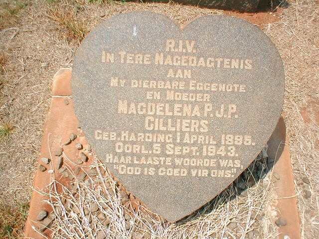 CILLIERS Magdalena P.J.P. nee HARDING 1895-1943