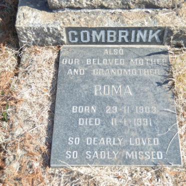 COMBRINK Michael Johannes 1893-1966 &amp; Roma 1903-1991 :: COMBRINK Lucille 1934-1935