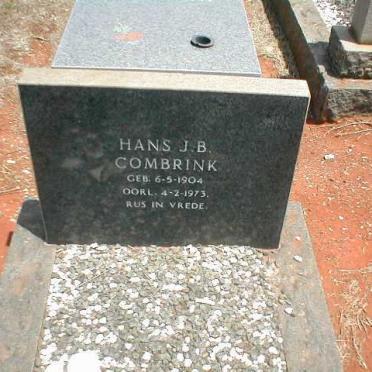 COMBRINK Hans J.B. 1904-1973