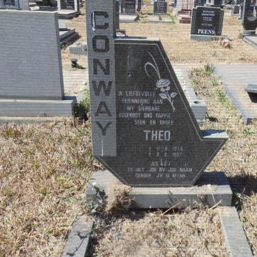 CONWAY Theo 1974-1997