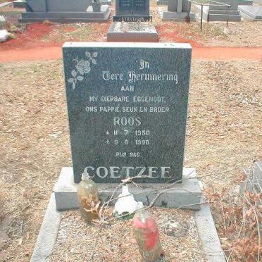 COETZEE Roos 1950-1986