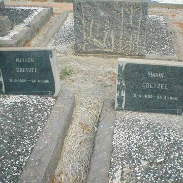 COETZEE Muller 1920-1966 :: COETZEE Maria 1890-1966