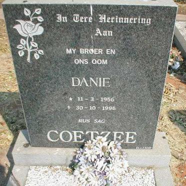 COETZEE Danie 1956-1996