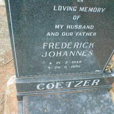 COETZER Frederick Johannes 1948-1995