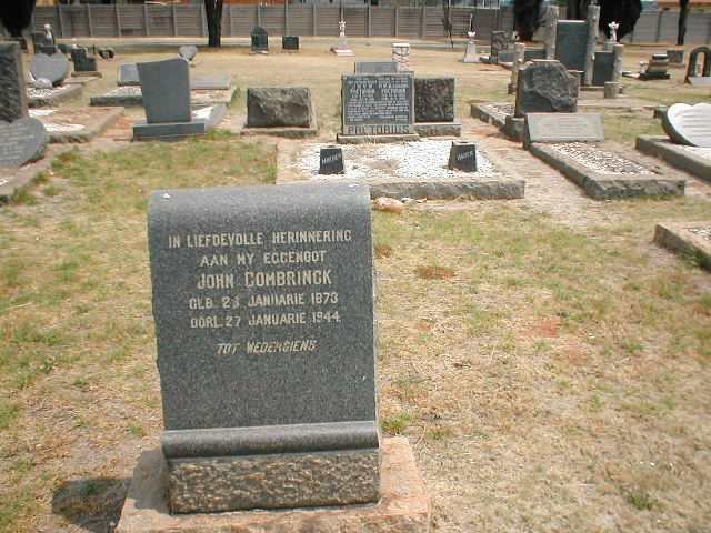 COMBRINCK John 1873-1944