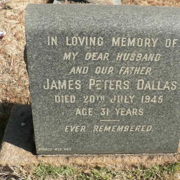 DALLAS James Peters -1945