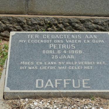 DAFFUE Petrus -1968